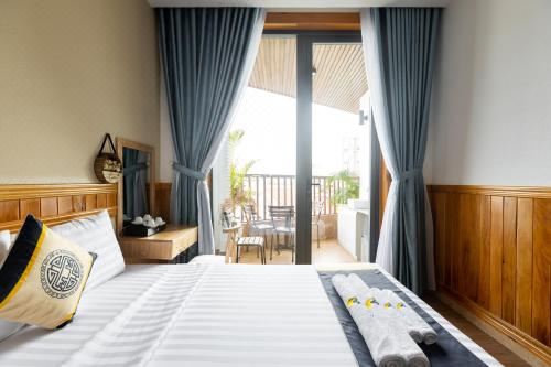 带阳台的四人房