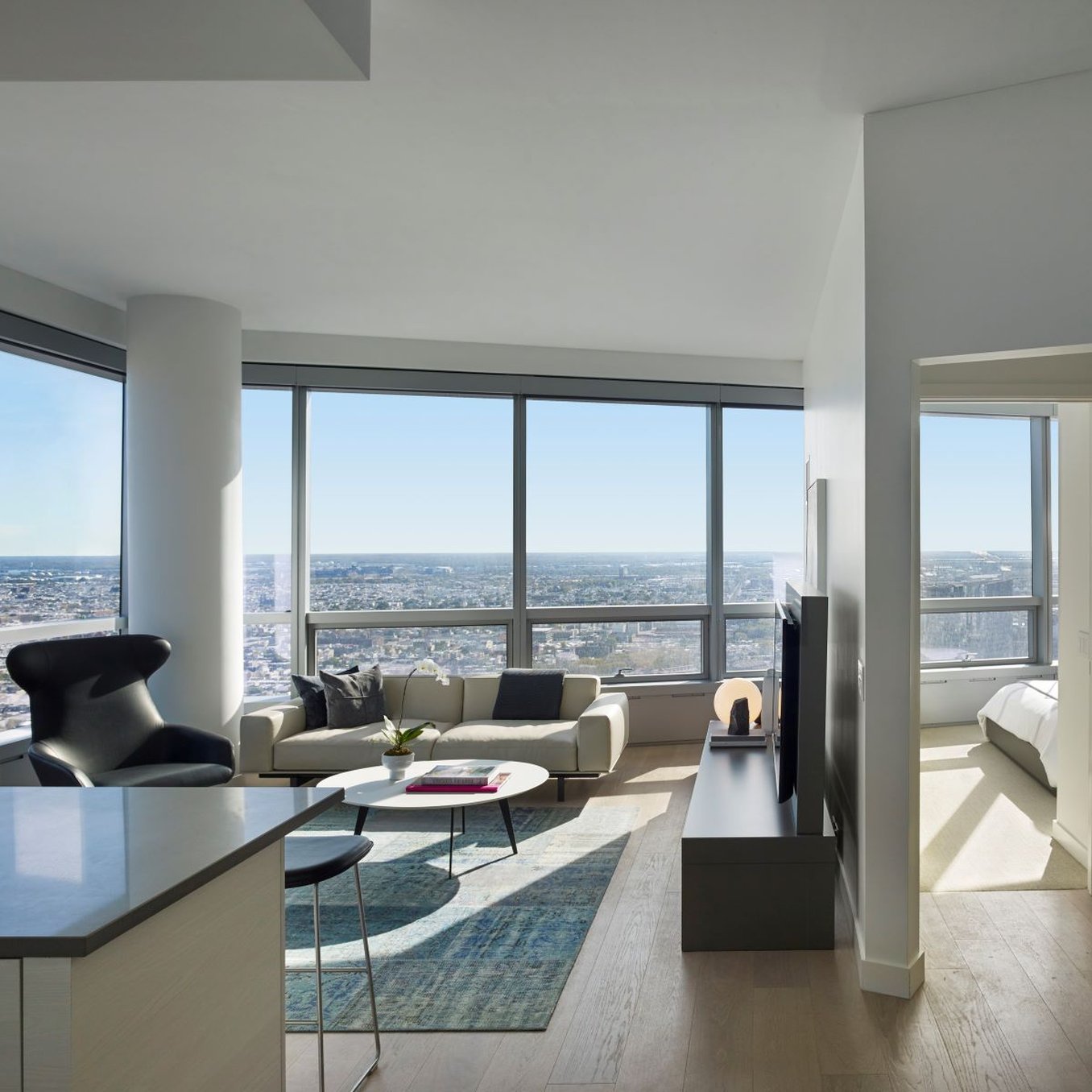 客房， 2 间卧室 （Skyline）