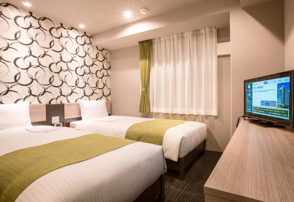 经济双床房 禁烟