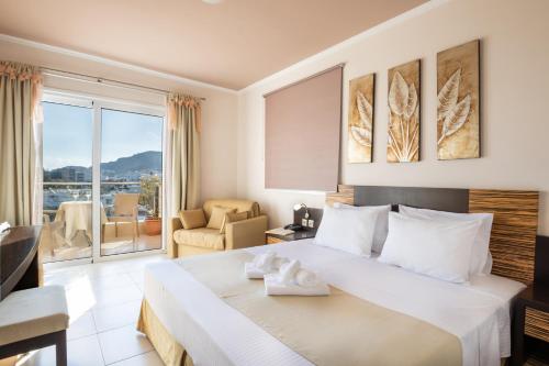 Nereides Hotel 高级特大床或双床间