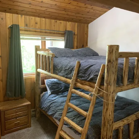2 Story 3 Bedroom Ski Condo on Hailey’s Run at Whitefish Mountain Resort.
