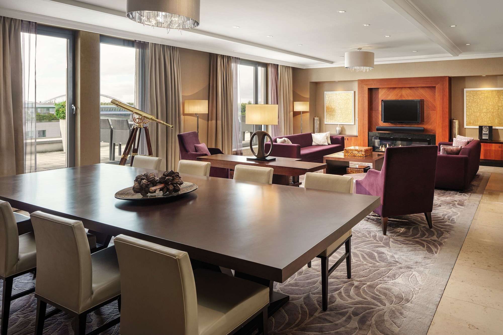 总统套房，可使用俱乐部休息室，1卧室套房