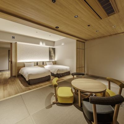 Hoshi Kan Superior Room With Tatami Area With Ocean View (50㎡)-Buffet Breakfast And Dinner Included (Wa Dining Hoshi)-the Number Of Beds / Futons Depends On The Number Of Guests 杉乃井ホテル クーポン