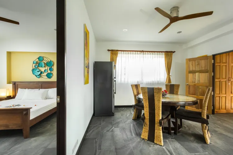 อพาร์ทเมนต์สองห้องนอนวิวอ่าว