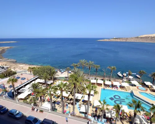 Qawra Palace Resort & Spa Hôtels à : Buġibba