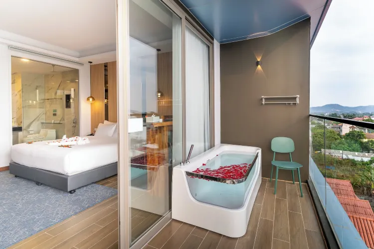 ห้องพักดีลักซ์พรีเมี่ยม(เตียงคิงไซส์)