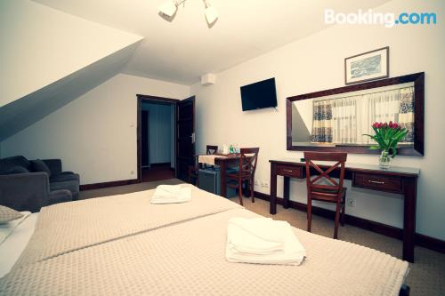 豪华双人床房（带加床）