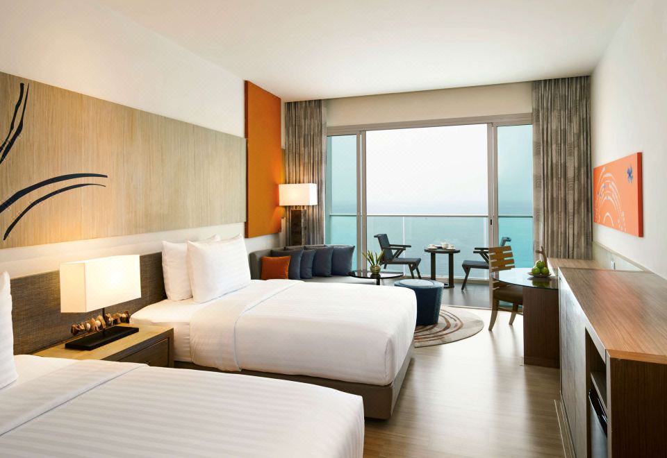 Mövenpick Siam Hotel Na Jomtien PattayaPremium Twin Room with Sea View