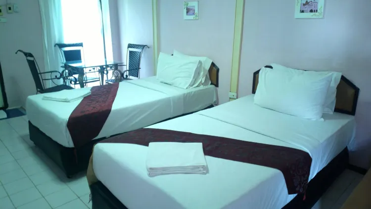 สแตนดาร์ด เตียงแฝด ห้องพัก พร้อม ระเบียง ปลอดบุหรี