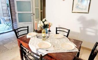 Giovinazzo Historic Apulia Old Town Stone House with Private Patio