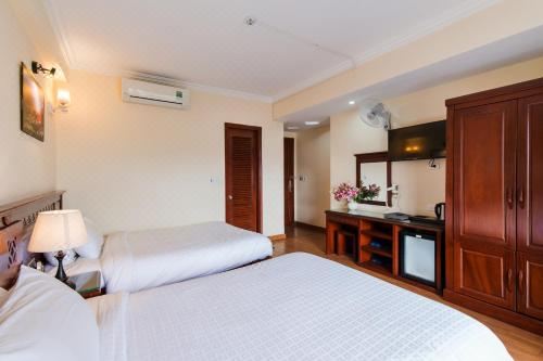 带城景的双床房