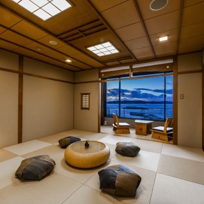 和風スタンダードルーム(浴室、オーシャンビュー) すず屋 海游亭 クーポン