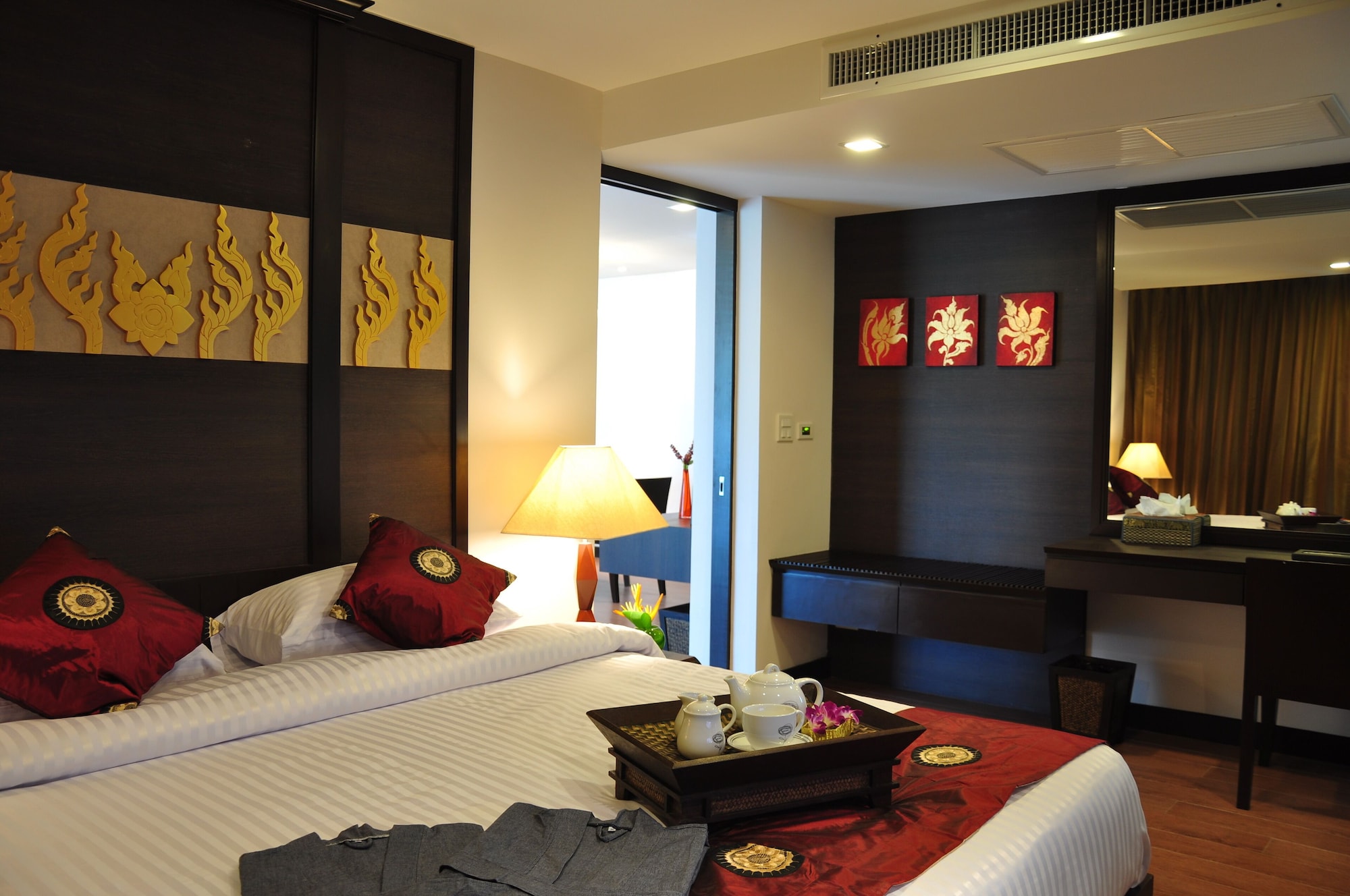 带spa浴缸的双床套房