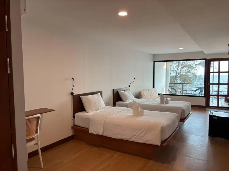 Twin Room Beach Front Sea View