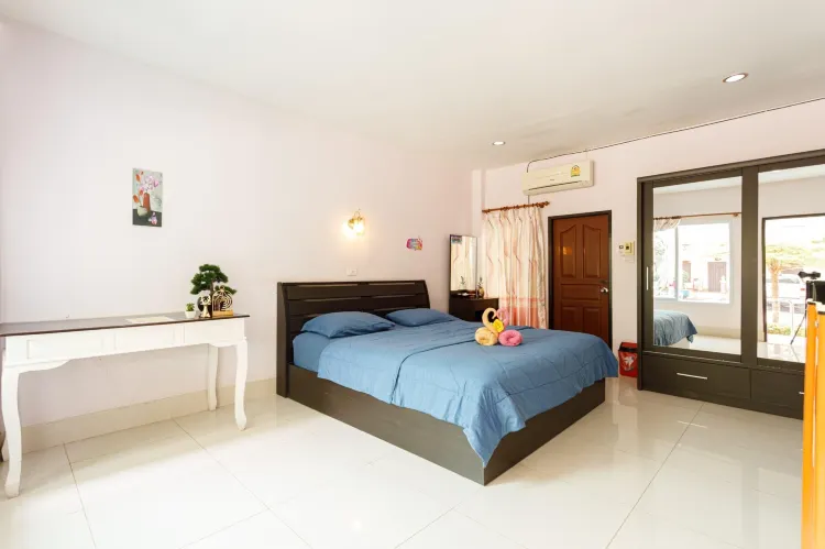 ห้องพักพร้อมเตียงคิงไซส์