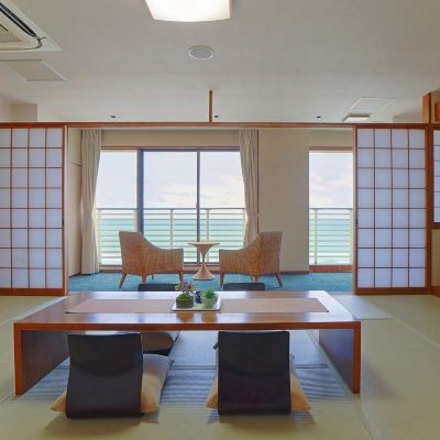 和風オーシャンビュールーム(浴室) サヤン・テラス HOTEL&RESORT クーポン