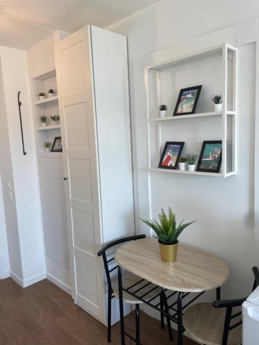 带园景一室公寓