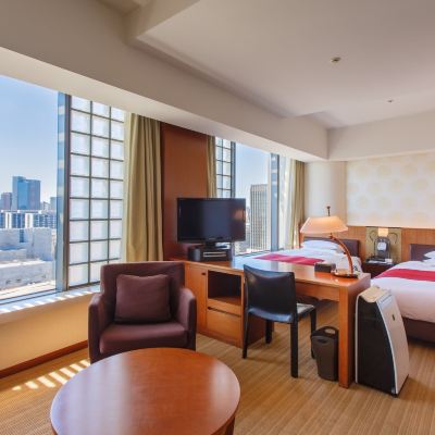 デラックスツインルーム(禁煙)(最上階/パレス側) ホテル グランド アーク半蔵門 クーポン