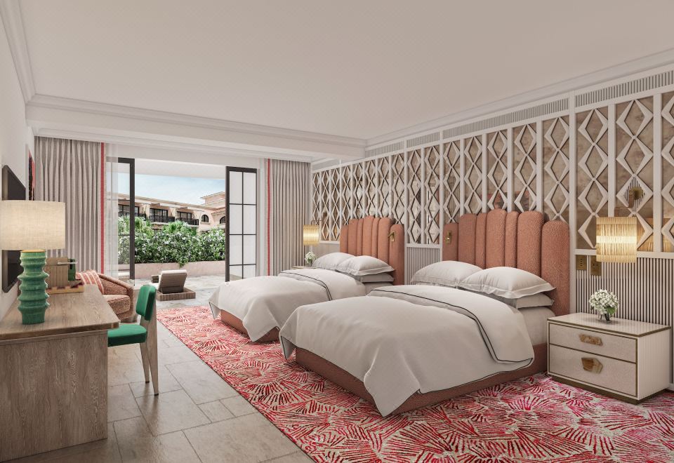 顶级客房， 2 张大床