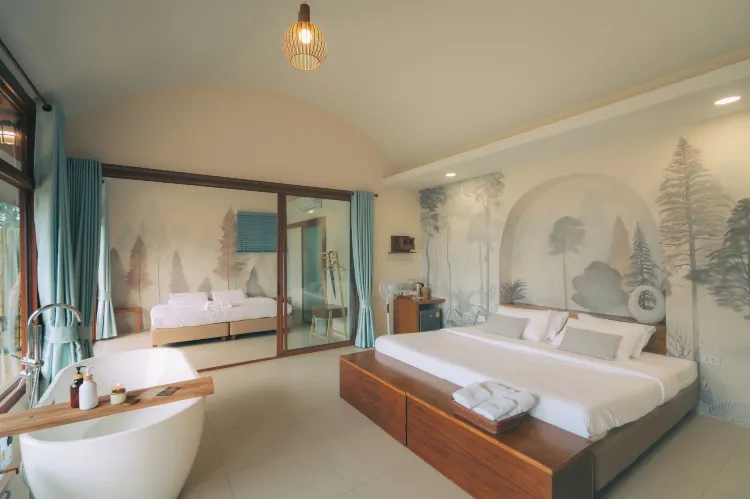 Superior Quadruple Room With Mountain View And Balcony