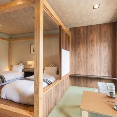 セミ洋室 ツインベッド 高見屋別邸 久遠 クーポン