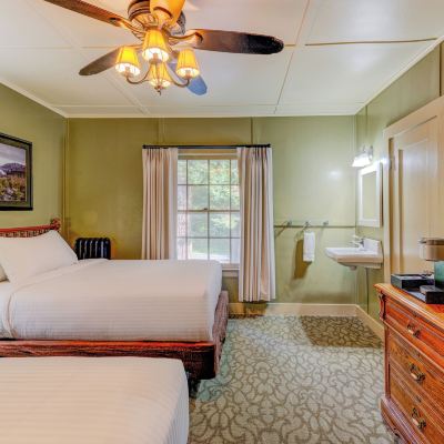Main Lodge Standard Room Two Double Beds Lake Quinault Lodge Promo Code