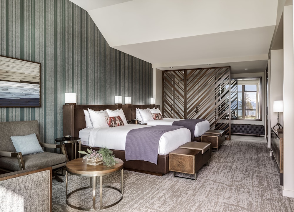 Edgewood Tahoe Resort尊贵客房， 2 张大床， 湖景（Tahoe）