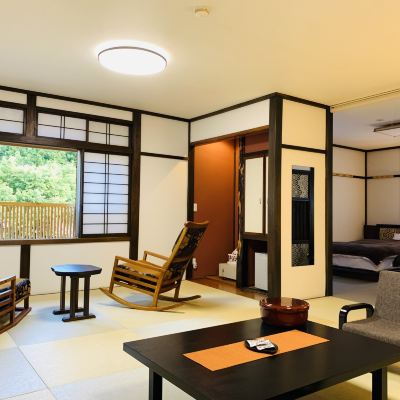 和風マウンテンビュールーム(25畳) 貸切風呂　大野木荘 クーポン