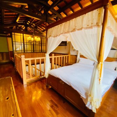 景觀樓中樓四人房 南投清境見晴花園渡假山莊優惠