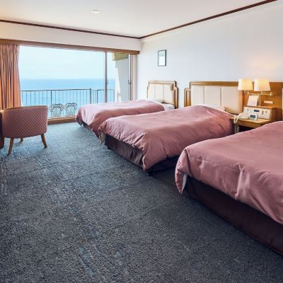 オーシャンビュールーム(ご利用人数3名)(浴室) 志布志湾　大黒リゾートホテル クーポン