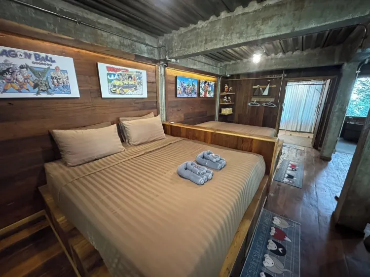ห้องสวีทเตียงคิงไซส์พร้อมระเบียง