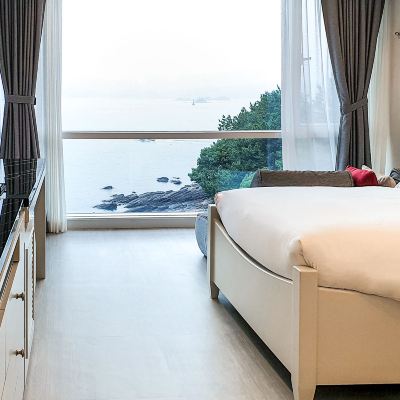 디럭스 오션 뷰룸 트윈 침대 1개 (본관) 부엉이호텔 쿠폰