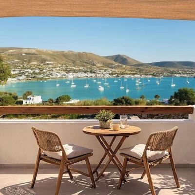Premium Studio with Sea View - 1 st Floor Paros Paradise Apartments Promo Code