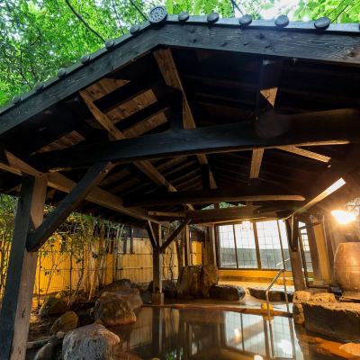帶浴室的豪華日式房 若葉日式旅館優惠