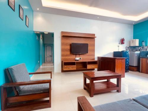 带阳台的两卧室公寓