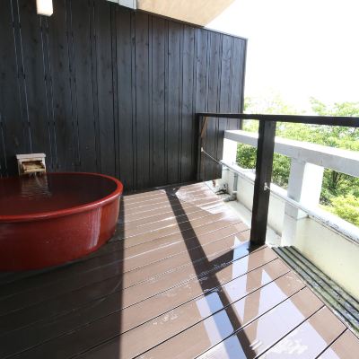 Japanese-Style Room With Open-Air Bath, No Attached Bathroom [Japanese Room] [Non-Smoking] [Mountain View] [Ocean View] 熱川温泉　熱川ハイツ【伊東園ホテルズ】 クーポン