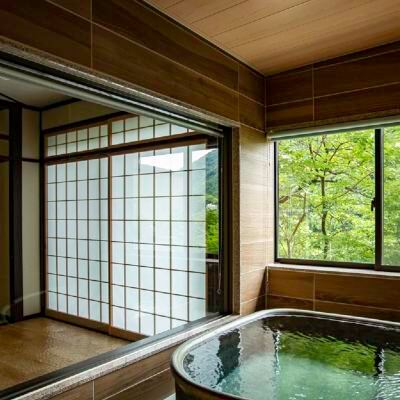 Ishiyama-Japanese Style Room With Semi Open Air Bath-Tatami 箱根湯本　ホテル　仙景 クーポン
