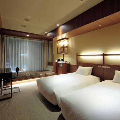 轉角雙床房（帶梳化床） Candeo宇都宮飯店優惠