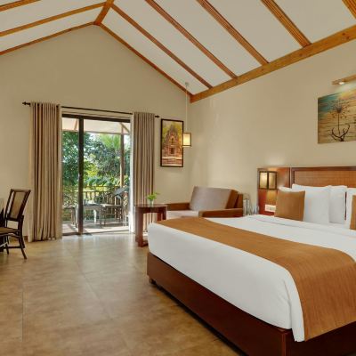 Winter Green, 1 Bedroom Cottage, 1 King, Sofa Bed, Balcony The Fern Sattva Resort - Polo Forest Promo Code
