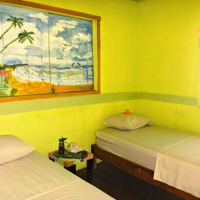 Twin Room,  2 Twin Beds,  Private Bathroom,  Ocean View