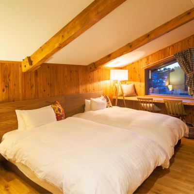 [Lord Hillary's Room]Mountaineer's Twin Room [14.9 Square Meters] [Standard] [Twin Room] [Non-Smoking] [Mountain View] 沼尻高原ロッジ クーポン