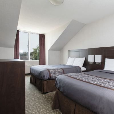Standard Room, 2 Double Beds (Non-Wheelchair Accessible) Super 5 Inn Promo Code