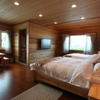 木屋館 Log Cabin 203四人套房 北方札特North Zart宜蘭民宿優惠