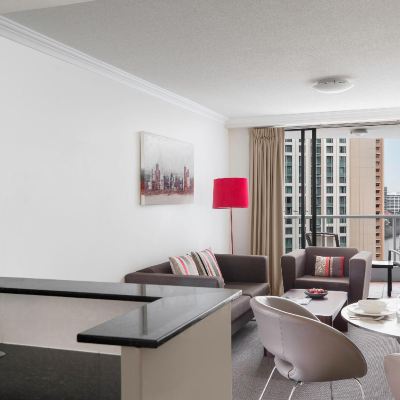 Executive One-Bedroom Apartment 布里斯班曼特拉奎恩酒店優惠