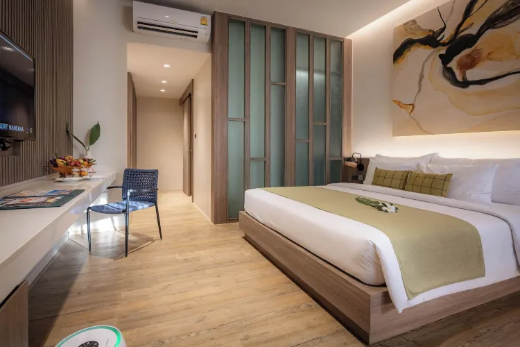 ห้องเชื่อมต่อเตียงคิงไซส์พร้อมสระว่ายน้ำพลันจ์ (ฝั่งชายหาด)