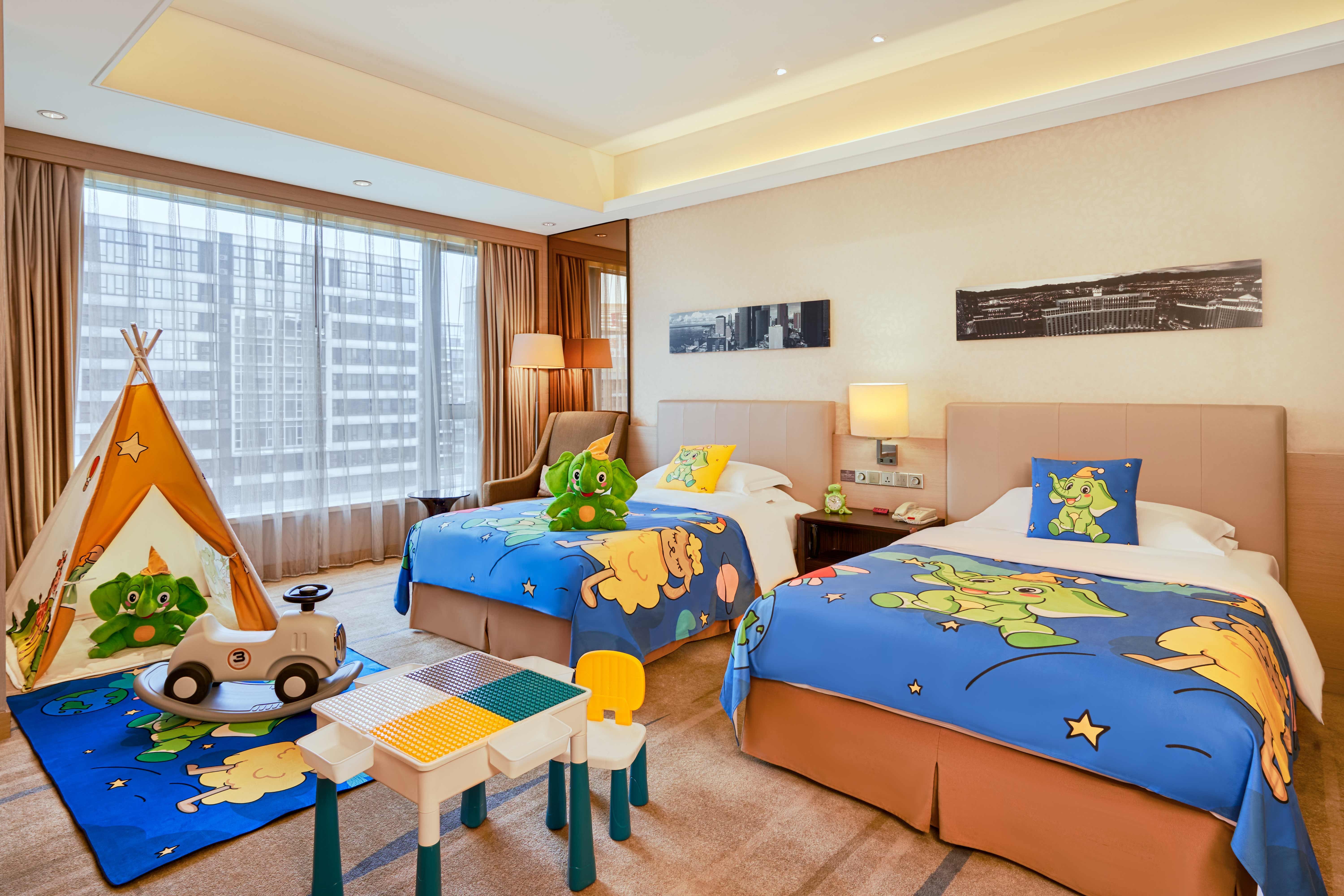 豪华亲子主题双床房