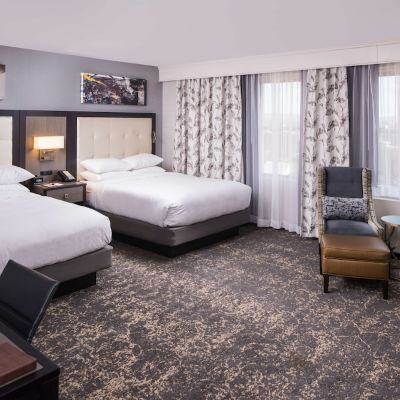 Queen Room with Two Queen Beds DoubleTree by Hilton Hotel Utica Promo Code