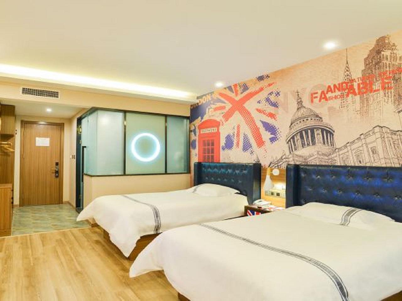 花园尊享双床房