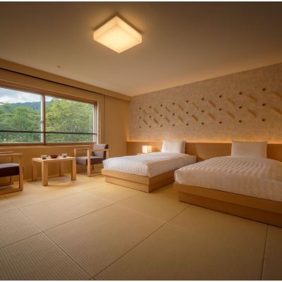 Wide Twin Room (Wing D) *Has Shower 新玉川温泉 クーポン