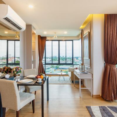 行政客房，設有露台 市政公園區度假村優惠